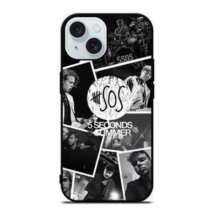 5 SECONDS OF SUMMER COLLAGE iPhone 15 Case Cover