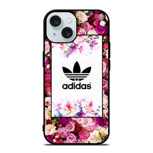 ADIDAS FLOWER iPhone 15 Case Cover