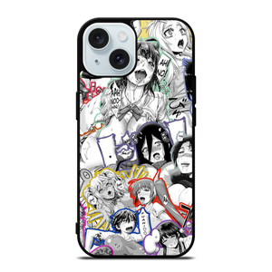 AHEGAO FACE ANIME 1 iPhone 15 Case Cover
