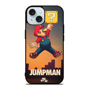 AIR JORDAN X MARIO BROS iPhone 15 Case Cover