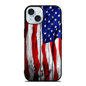 AMERICAN WOODEN iPhone 15 Case Cover