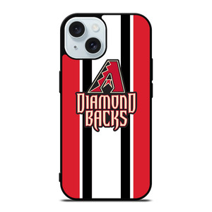 ARIZONA DIAMONDBACKS STRIPE iPhone 15 Case Cover