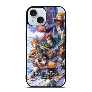 ATTACK ON TITAN CHARACTER 2 iPhone 15 Case Cover