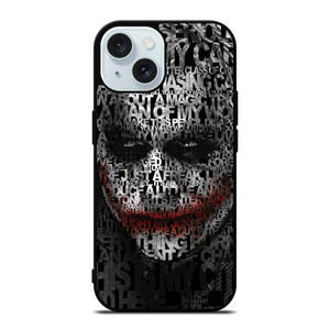 BATMAN JOKER COLLAGE iPhone 15 Case Cover BATMAN JOKER COLLAGE iPhone 15 Case Cover