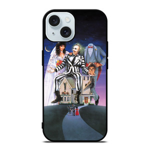 BEETLEJUICE TIM BURTON HOUSE iPhone 15 Case Cover