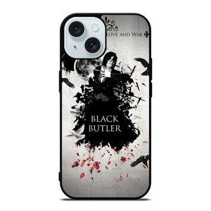 BLACK BUTLER LOVE AND WAR iPhone 15 Case Cover