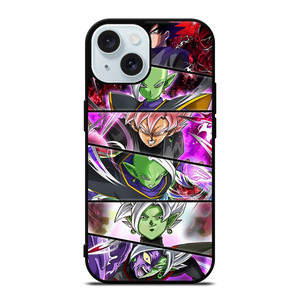 BLACK GOKU X ZAMASU DRAGON BALL iPhone 15 Case Cover