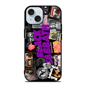 BLACK SABBATH BAND LOGO iPhone 15 Case Cover