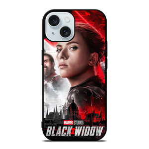 BLACK WIDOW MARVEL SUPERHERO iPhone 15 Case Cover