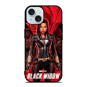 BLACK WIDOW MARVEL iPhone 15 Case Cover