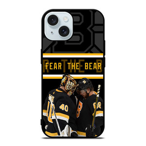 BOSTON BRUINS FEAR THE BEAR iPhone 15 Case Cover