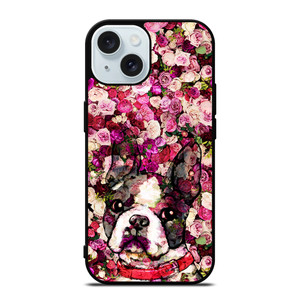 BOSTON TERRIER DOG 2 iPhone 15 Case Cover BOSTON TERRIER DOG 2 iPhone 15 Case Cover