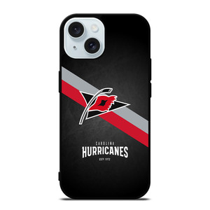 CAROLINA HURRICANES HOCKEY LOGO 3 iPhone 15 Case Cover
