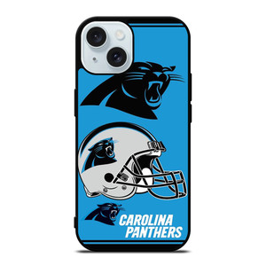 CAROLINA PANTHERS LOGO COLLAGE iPhone 15 Case Cover