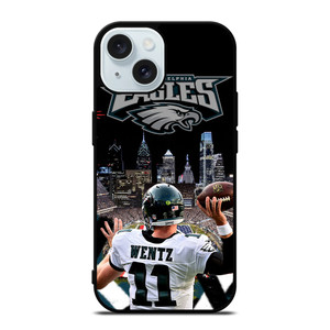 CARSON WENTZ EAGLES 1 iPhone 15 Case Cover CARSON WENTZ EAGLES 1 iPhone 15 Case Cover