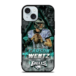 CARSON WENTZ EAGLES 2 iPhone 15 Case Cover CARSON WENTZ EAGLES 2 iPhone 15 Case Cover
