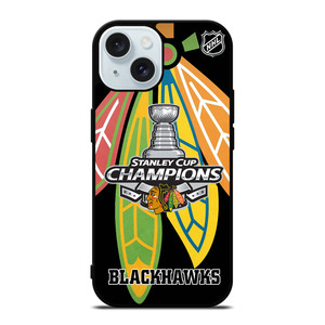 CHICAGO BLACKHAWKS CHAMP iPhone 15 Case Cover