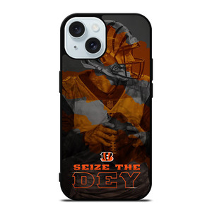 CINCINNATI BENGALS SEIZE iPhone 15 Case Cover