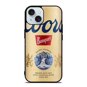 COORS BANQUET BEER iPhone 15 Case Cover