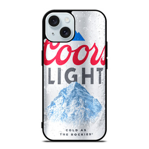 COORS LIGHT BEER AMERICAN iPhone 15 Case Cover COORS LIGHT BEER AMERICAN iPhone 15 Case Cover