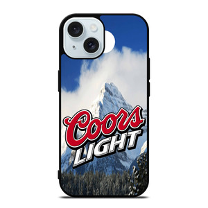COORS LIGHT BEER LOGO iPhone 15 Case Cover COORS LIGHT BEER LOGO iPhone 15 Case Cover