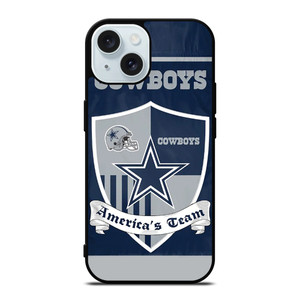 DALLAS COWBOYS AMERICA'S TEAM iPhone 15 Case Cover DALLAS COWBOYS AMERICA'S TEAM iPhone 15 Case Cover