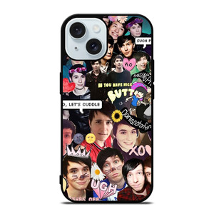 DAN AND PHIL COLLAGE 3 iPhone 15 Case Cover