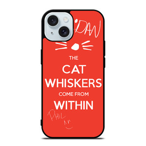 DAN AND PHIL THE WHISKERS 1 iPhone 15 Case Cover DAN AND PHIL THE WHISKERS 1 iPhone 15 Case Cover