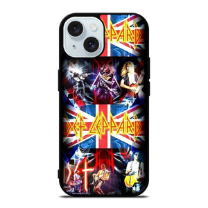 DEF LEPPARD MEMBERS iPhone 15 Case Cover