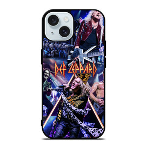 DEF LEPPARD ROCK BAND iPhone 15 Case Cover