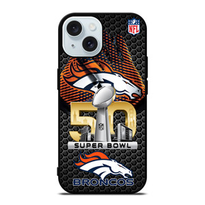DENVER BRONCOS SUPER BOWL 50 iPhone 15 Case Cover