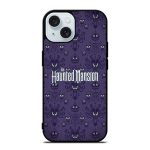 DISNEY HAUNTED MANSION PATTERN LOGO iPhone 15 Case Cover DISNEY HAUNTED MANSION PATTERN LOGO iPhone 15 Case Cover