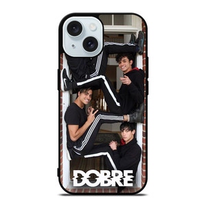 DOBRE BROTHERS POSE iPhone 15 Case Cover DOBRE BROTHERS POSE iPhone 15 Case Cover