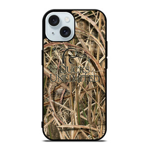 DUCKS UNLIMITED TREE CAMO iPhone 15 Case Cover