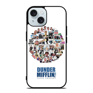 DUNDER MIFFLIN COLLAGE 2 iPhone 15 Case Cover