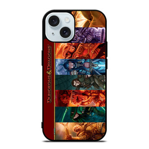 DUNGEONS AND DRAGONS CHARACTER iPhone 15 Case Cover