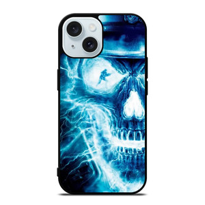 ELECTRIC SKULL BONE iPhone 15 Case Cover