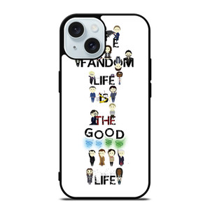 FANDOM LIFE QUOTE iPhone 15 Case Cover FANDOM LIFE QUOTE iPhone 15 Case Cover