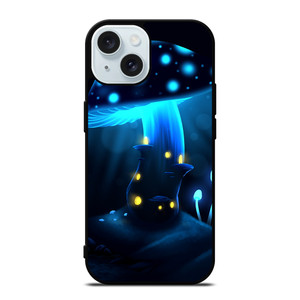 FANTASIA BLUE MUSHROOM iPhone 15 Case Cover