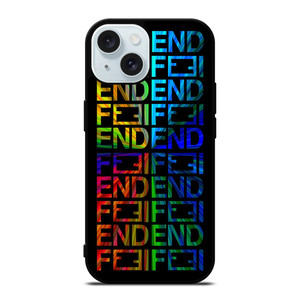 FENDI COLORED iPhone 15 Case Cover
