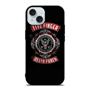 FIVE FINGER DEATH PUNCH LOGO iPhone 15 Case Cover