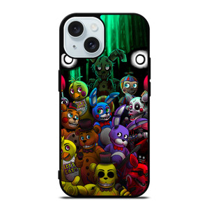 FIVE NIGHTS AT FREDDY'S GANG iPhone 15 Case Cover