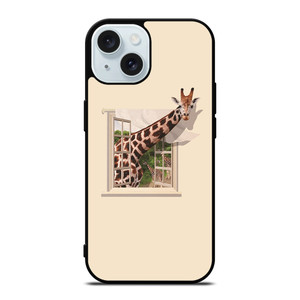 GIRAFFE WINDOW iPhone 15 Case Cover