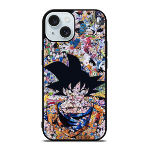 GOKU DRAGON BALL COLLAGE iPhone 15 Case Cover
