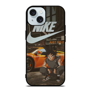 GOKU DRAGON BALL NIKE iPhone 15 Case Cover GOKU DRAGON BALL NIKE iPhone 15 Case Cover