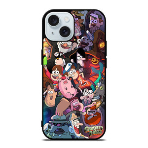 GRAVITY FALLS CHARACTER iPhone 15 Case Cover