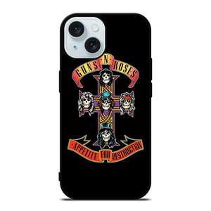 GUNS N' ROSES APPETITE LOGO iPhone 15 Case Cover