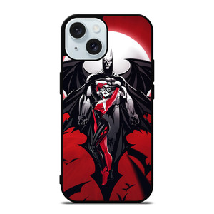 HARLEY QUINN AND BATMAN iPhone 15 Case Cover HARLEY QUINN AND BATMAN iPhone 15 Case Cover