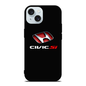 HONDA CIVIC SI LOGO iPhone 15 Case Cover HONDA CIVIC SI LOGO iPhone 15 Case Cover