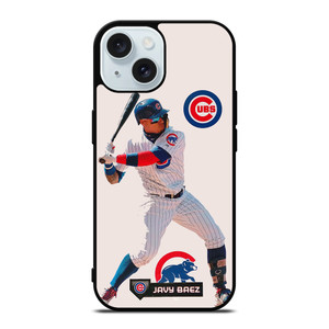 JAVIER BAEZ THE CUBS iPhone 15 Case Cover